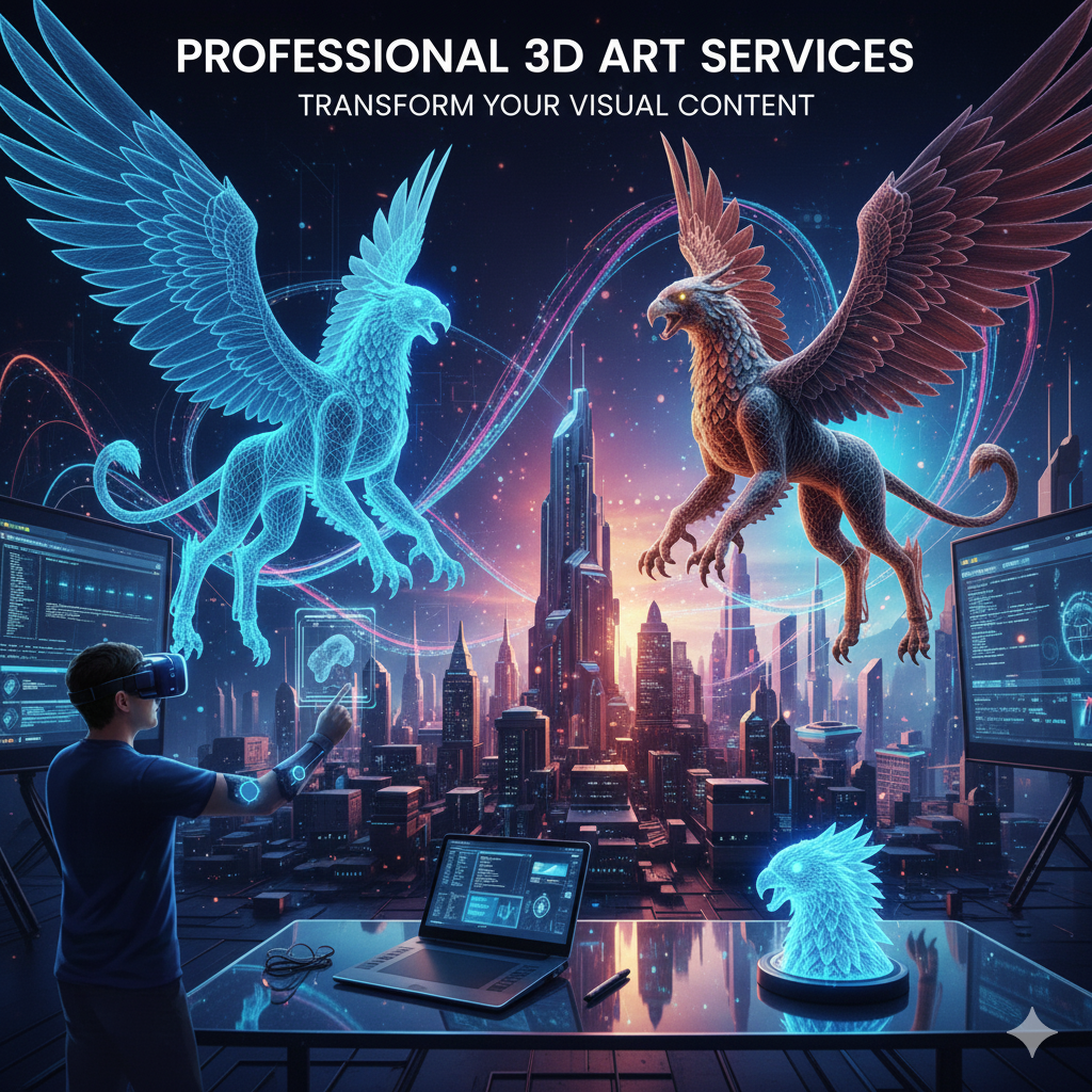 3d art services